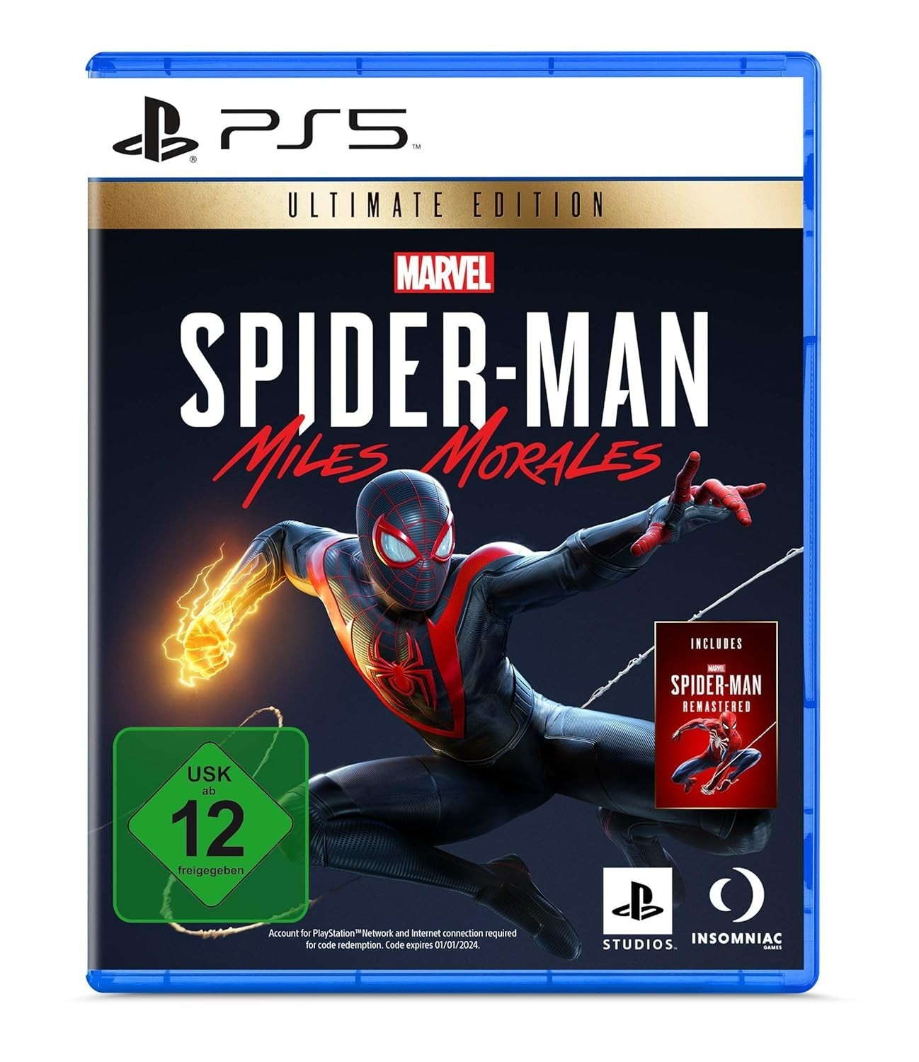 PS5 Marvel Spider-Man: Miles Morales ULTIMATE EDITION Actionspiel