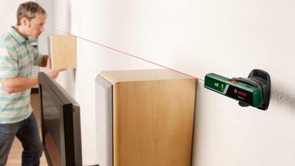Bosch EasyLevel Laser-Wasserwaage mit Wandhalterung 0603663302