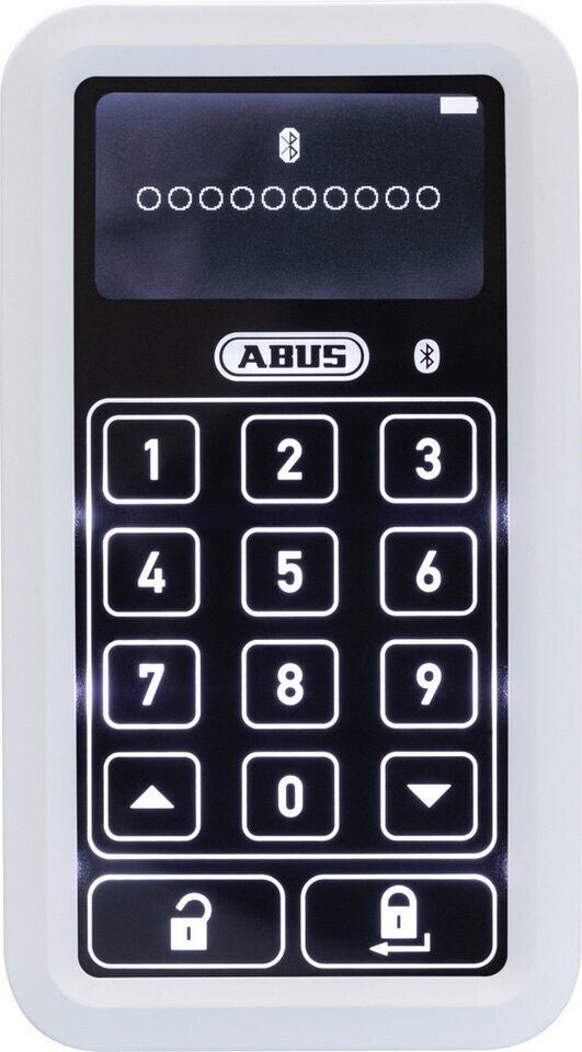 ABUS CFT3100 W HomeTec Pro Türschloss Tastatur Bluetooth AES 128 Keycard