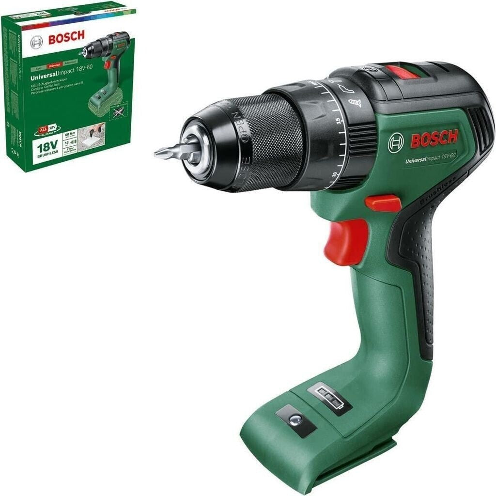 Bosch UniversalImpact 18V-60 Akku Schlagbohrschrauber 06039D7100 SOLO