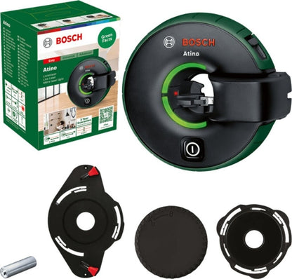 Bosch Atino schwarz Linienlaser 0603663A03 mit Gelpad und Pins