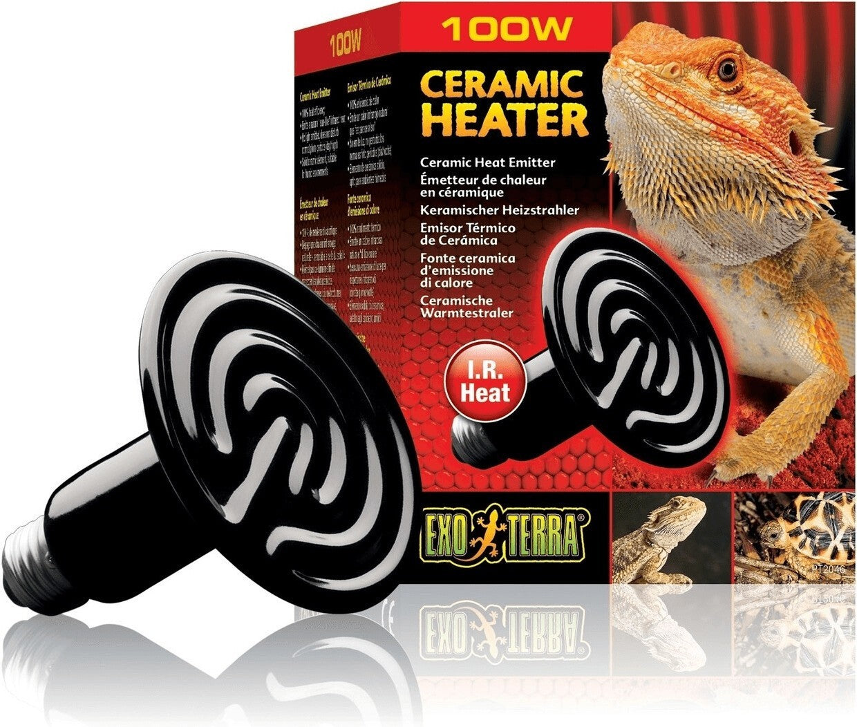 Exo Terra Ceramic Heater 100W Keramik Wärmestrahler Terrarium