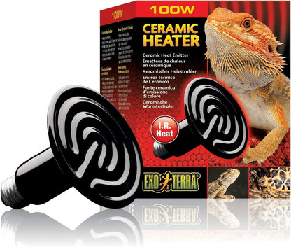 Exo Terra Ceramic Heater 100W Keramik Wärmestrahler Terrarium
