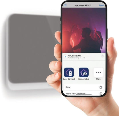 Philips WelcomeEye Connect 3 Gegensprechanlage App Steuerung Nachtlicht 531046