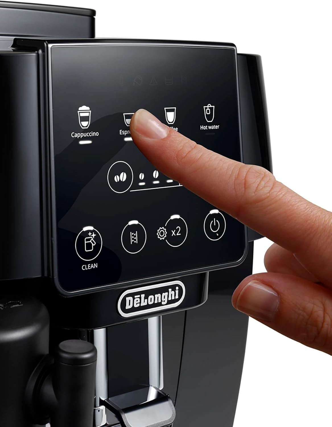 DeLonghi ECAM 220.60.B Magnifica Start Kaffeevollautomat schwar zmit Milchsystem