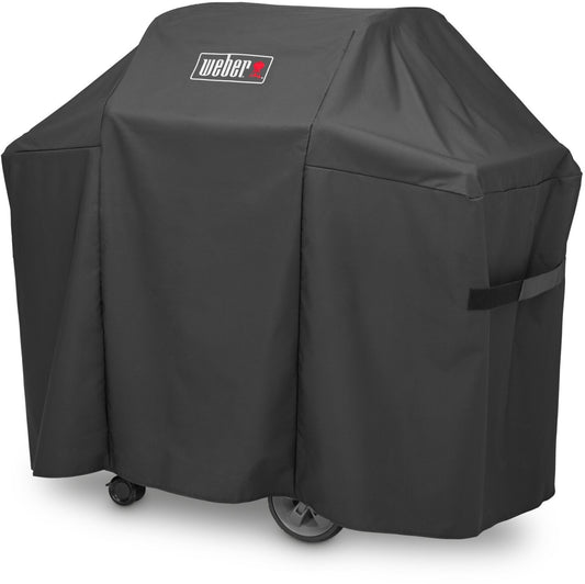 Weber Premium-Abdeckhaube für Gasgrills - Schwarz (7133)( Neu & Original Ver.)