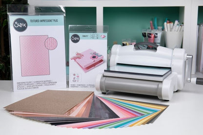 Sizzix Big Shot Plus Starter Kit Stanzmaschine Prägemaschine 666185