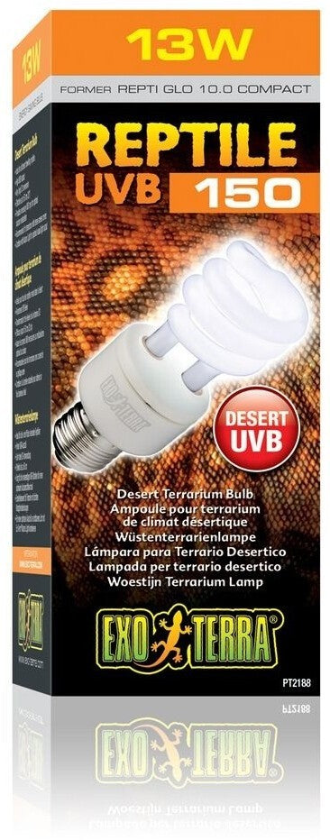 Exo Terra PT2188 Repti Glo 10.0 13W UVB 150  E27-Fassung