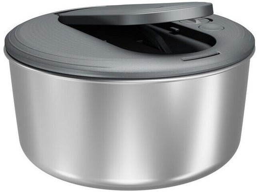 Zyliss Swift Dry Salatschleuder Edelstahl 23cm 3,5L E940027