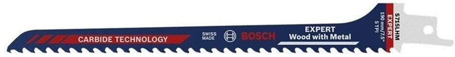 Bosch Expert Säbelsägeblatt S 715 LHM Holz mit Metall 190mm 2608900384
