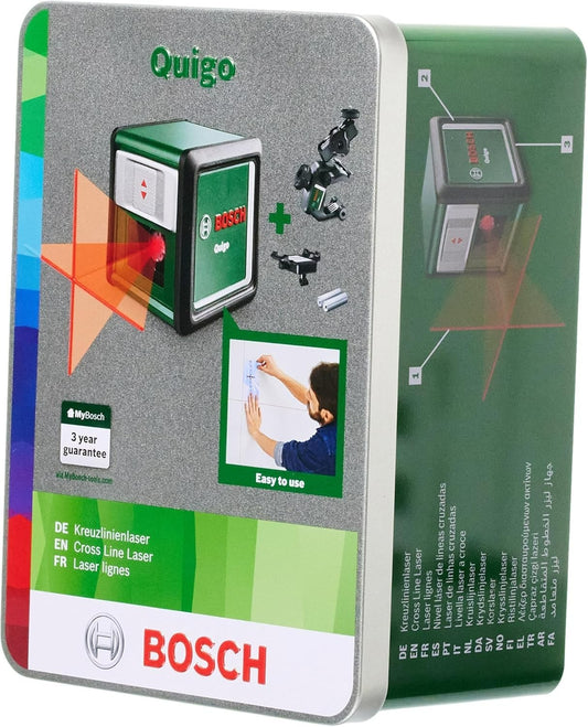 Bosch DIY Quigo Kreuzlinienlaser  0603663501 Lasermessgerät