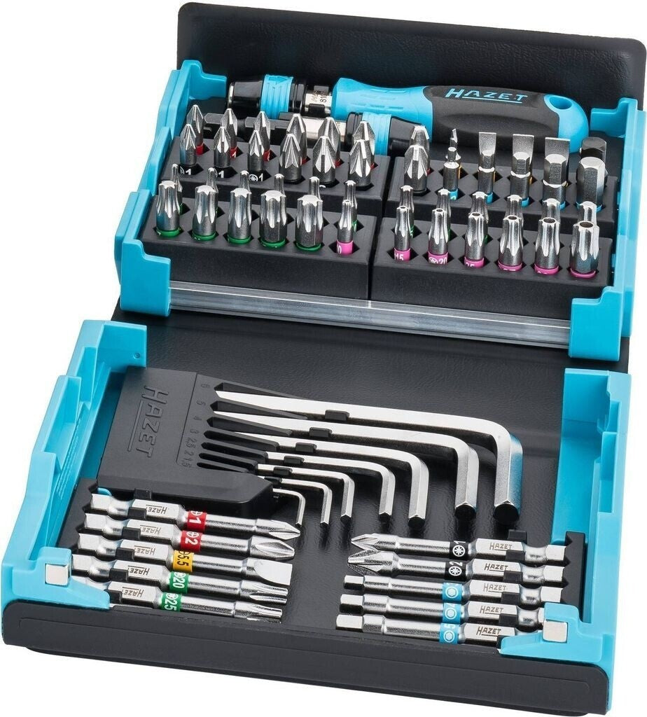 HAZET SmartCase 2200SC-1 Knarrenkasten 1/4 Zoll Ratsche Bits Stecknüsse
