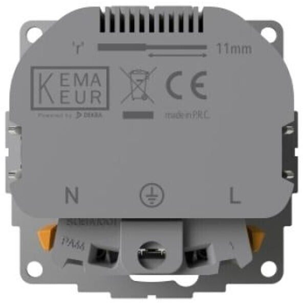 Steckdose Anthrazit Schutzkontakt mit 2x USB-A Unterputz Ladeadapter