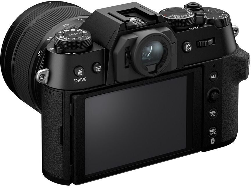 Fujifilm X-T50 Kit schwarz + 16-50mm Objektiv Verpackung benutzt Akku fehlt
