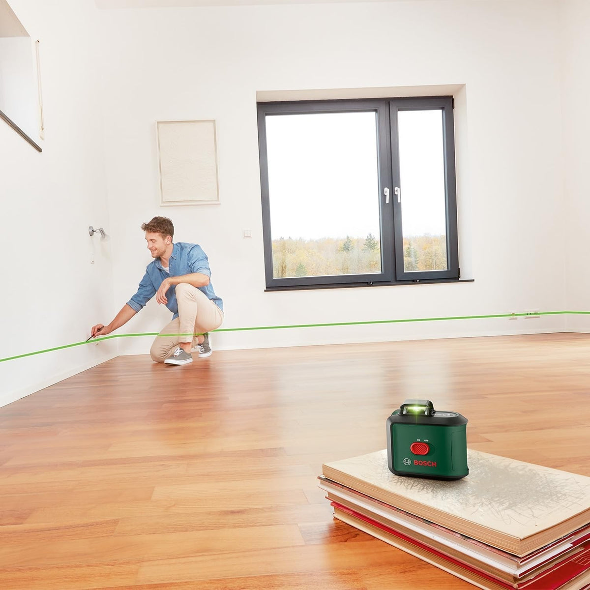 Bosch UniversalLevel 360 Kreuzlinienlaser 0603663E05 vertikale+horizintale 360°