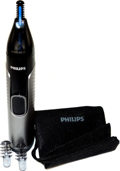Philips Series 3000 NT3650/16 Trimmer für Nasenhaare Ohrhaare Augenbrauen Grau