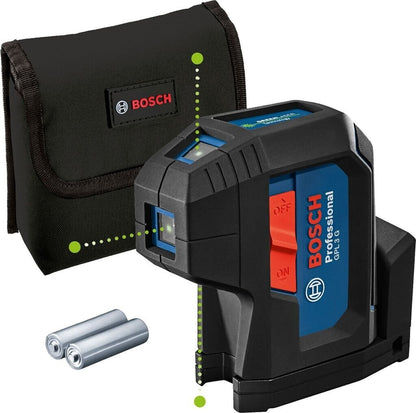 Bosch GPL 3 G Punktlaser mit 2 x 1,5 V Batterien und Tasche (0601066N00)(Neu)