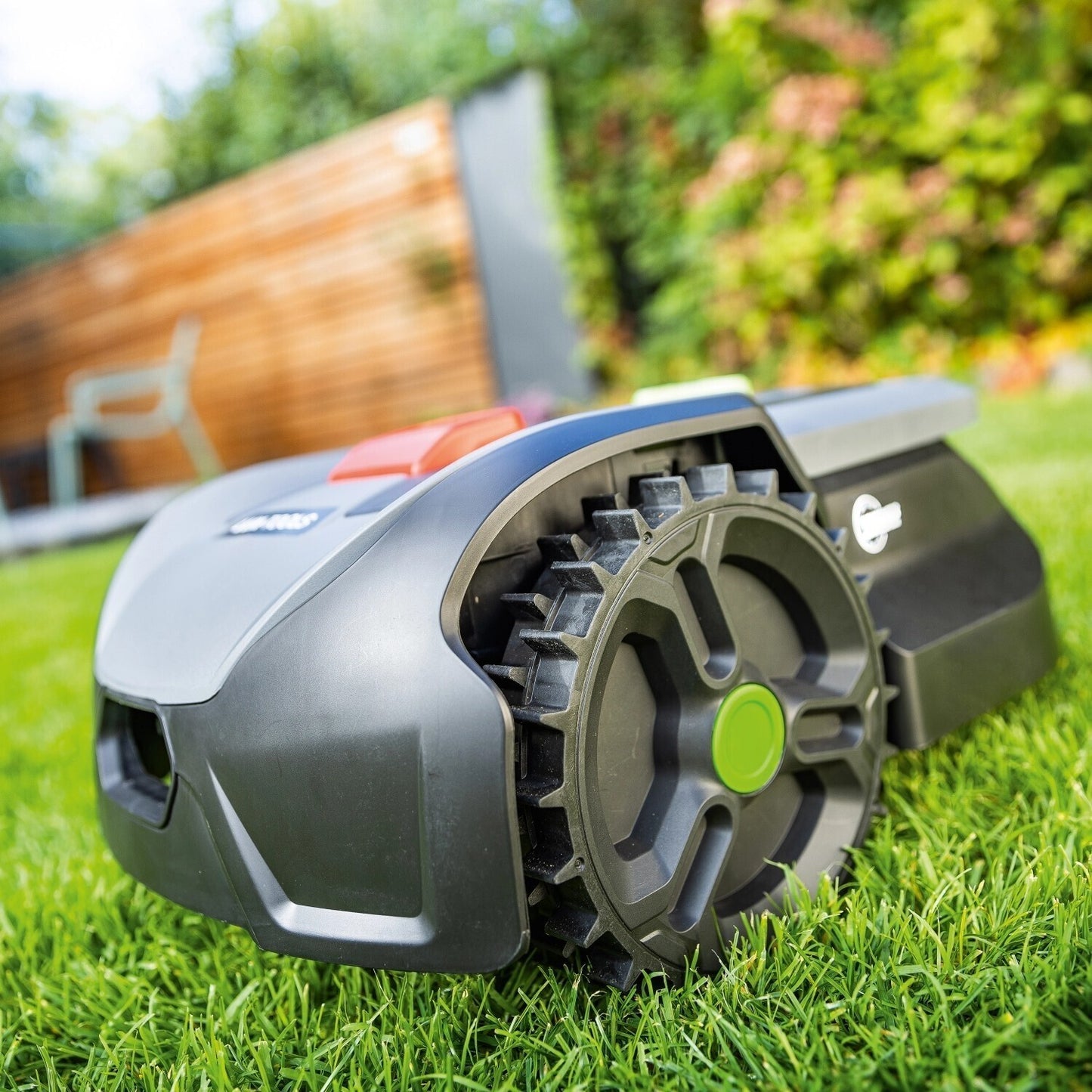 LUX Tools Mähroboter 300 m² 20 V schwarz Rasenroboter Garten