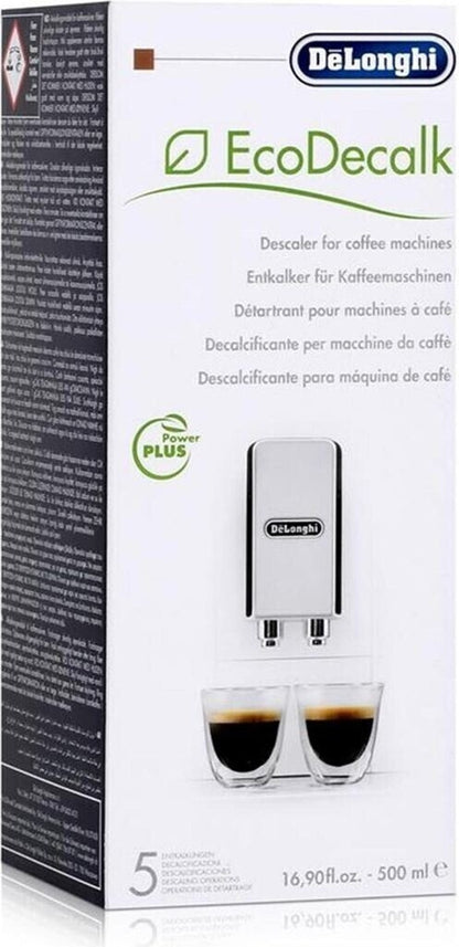 Delonghi EcoDecalk DLSC 500 Entkalker für Kaffeevollautomaten 500ml (3er Pack)