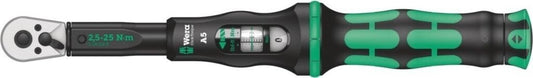 Wera Click-Torque A 5 Drehmomentschlüssel  mit Umschaltknarre 1/4 05075604001