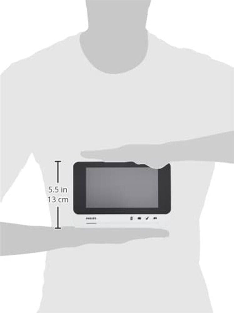 Philips WelcomeEye Comfort Video Türsprechanlage 7 Zoll DES9500VDP/10