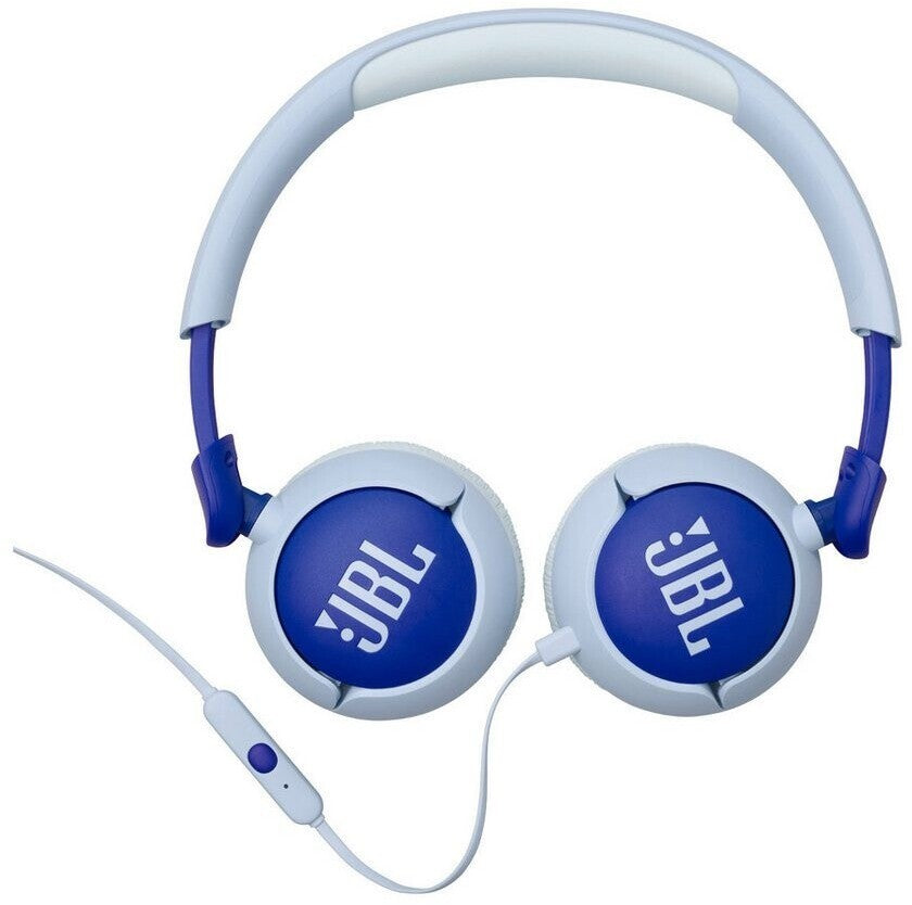 JBL Junior 320 Blue Kinder Headset kabelgebunden mit Mikrofon On-Ear