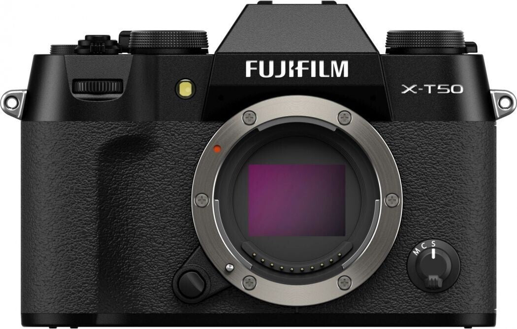 Fujifilm X-T50 Kit schwarz 16-50mm Objektiv neu Karton leicht beschädigt