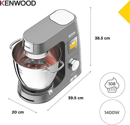 Kenwood Titanium Chef Patissier XL KWL90.124SI Küchenmaschine 1400W 7L Silber