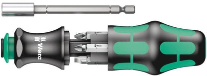 Wera Kraftform Kompakt 28 SB Bit Set 6 teilig Rapidaptor 05073240001