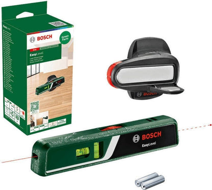 Bosch EasyLevel Laser-Wasserwaage mit Wandhalterung 0603663302