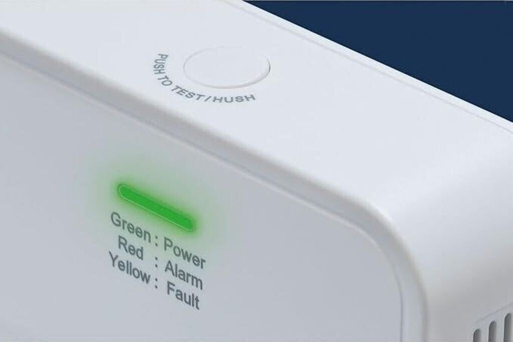 ABUS COWM370 Kohlenmonoxid-Melder batteriebetrieben detektiert Kohlenmonoxid.NEU