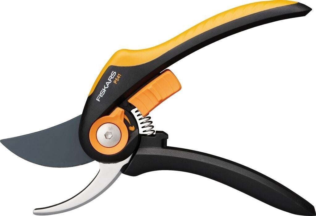 Fiskars P541 Gartenschere Einhand Bypass Präzisionsschnitt Kunststoffgriff