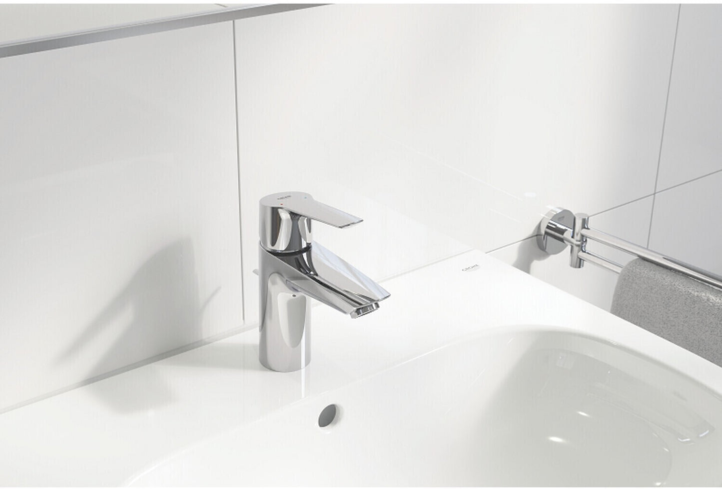 Grohe QuickFix Waschtischarmatur Start S-Size Chrom, Glänzend(Neu) Original Verp