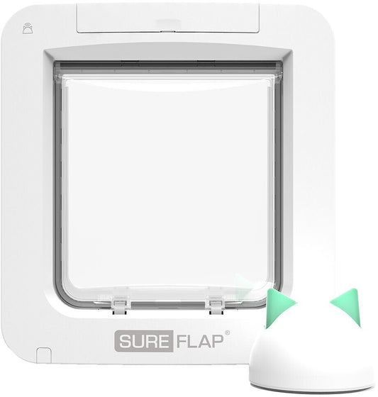 Sure Petcare Mikrochip Katzenklappe Connect mit Hub App Steuerung DualScan