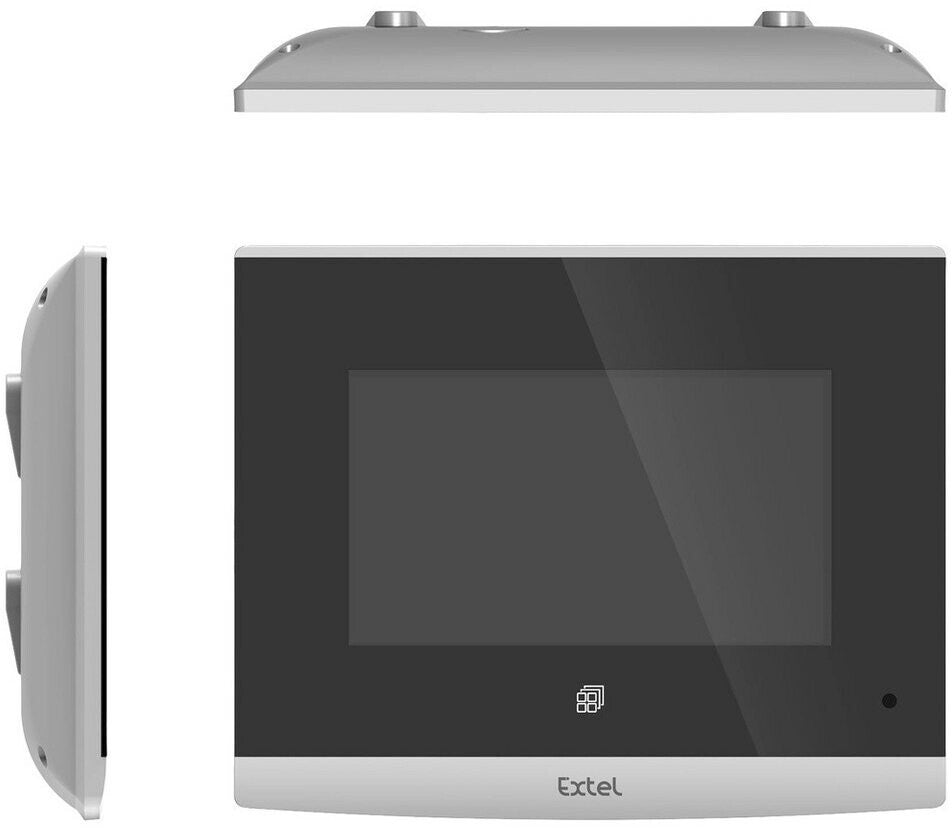 Extel COMPACT 720315 Video Türsprechanlage 4 Zoll 2-Draht IP44 Komplett-Set