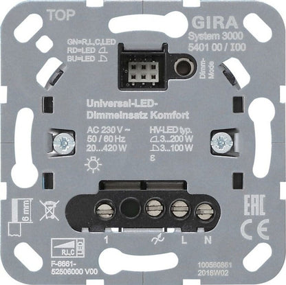 Gira Universal LED Dimmereinsatz S3000 Unterputz 230V