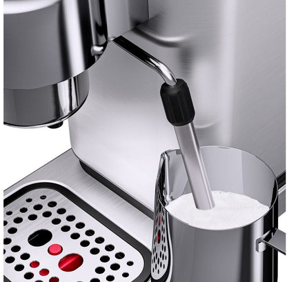 WMF Lono Siebträger 15Bar Espressomaschine 1350W 0413210011 Milchaufschäumdüse