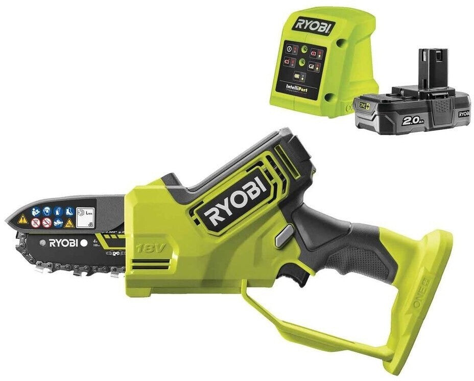 Ryobi RY18PSX10A-120 Akku-Astsäge 18V ONE+ HP Brushless 2,0Ah Lader