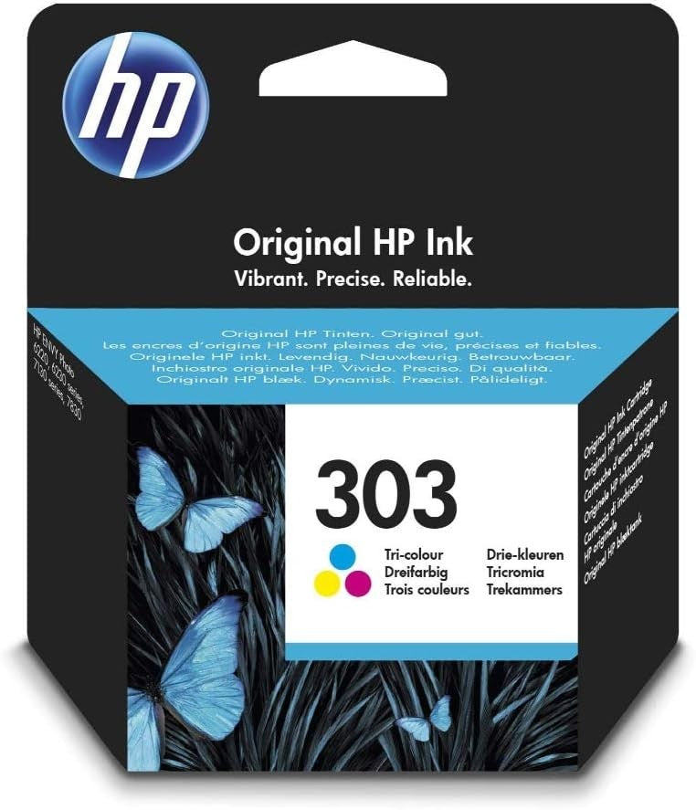 HP 303 (T6N01AE) Original Druckerpatrone Farbe für HP ENVY 6200 Tri Color