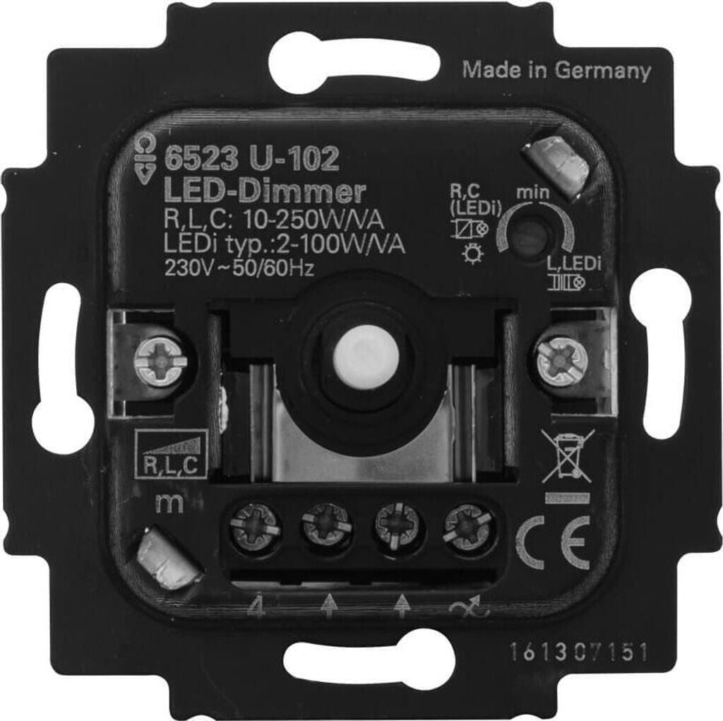 Busch-Jaeger Dimmer-Einsatz 6523 U-102 Unterputz Lichtdimmer Einsatz