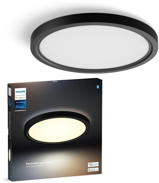 Philips Hue Tento WCA Rund S LED Panel 29,1cm schwarz 929003823601