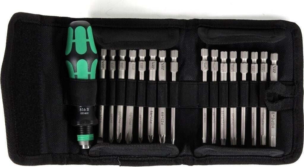 Wera Kraftform Kompakt 60 Handhalter Bitset Schraubendreher 059295