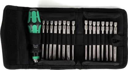 Wera Kraftform Kompakt 60 Handhalter Bitset Schraubendreher 059295