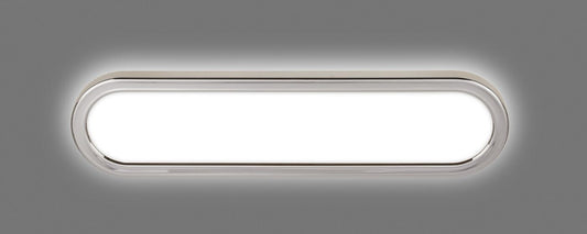 Briloner PIL LED Spiegelleuchte 35cm 10W 1200lm 4000K IP44 Chrom Backlight
