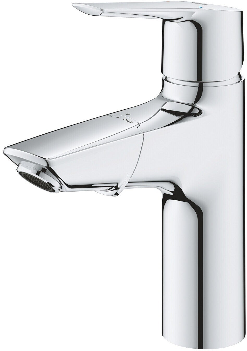 GROHE Start 23978003 Waschtischarmatur M Chrom Ausziehbarer Auslauf Push-Open