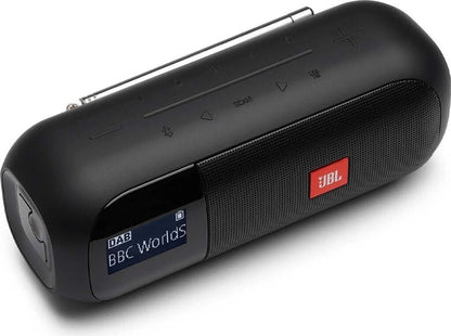 JBL Tuner 2 DAB+ Radio Bluetooth Lautsprecher IPX7 USB-C schwarz