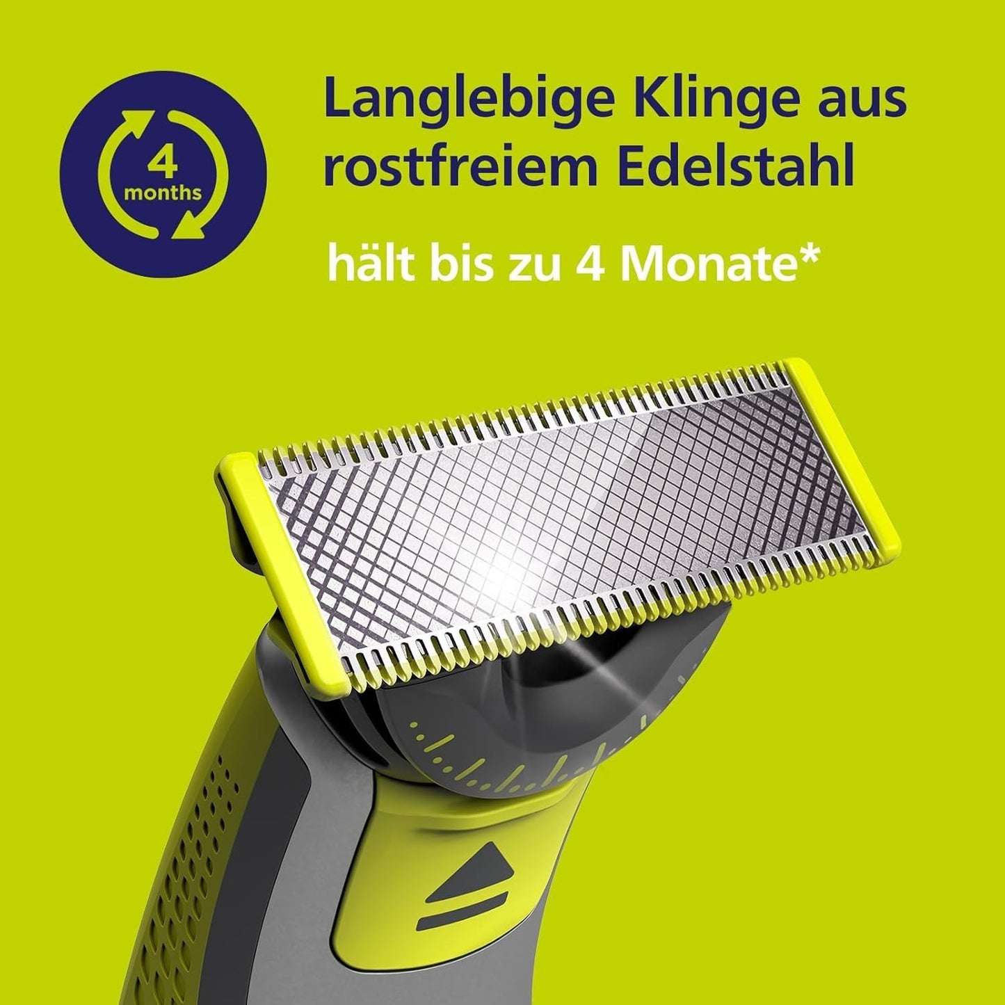 Philips OneBlade 360-Klingen - 2x 360-Ersatzklingen, Trimmen und Rasieren Neu
