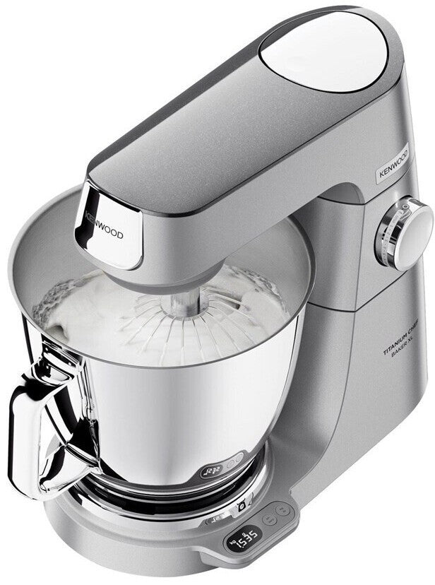 Kenwood KVL85.004SI Titanium Chef Baker XL Küchenmaschine silber 1200W Waage NEU