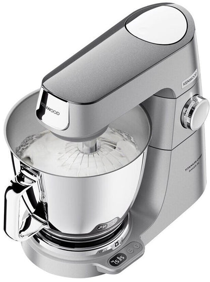 Kenwood KVL85.004SI Titanium Chef Baker XL Küchenmaschine silber 1200W Waage NEU