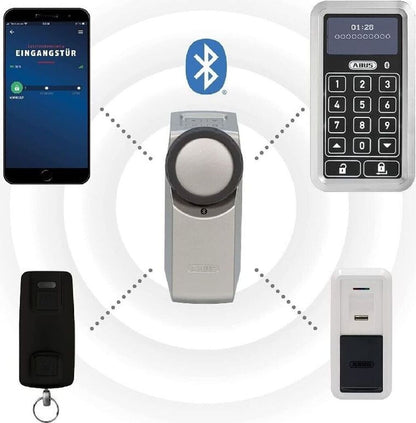 ABUS CFF3100 HomeTec Pro Bluetooth Fernbedienung mit CR2032 Batterie schwarz